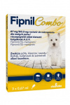 Fipnil Combo - S (pies 2-10kg) - 3 pipety x 0,67ml